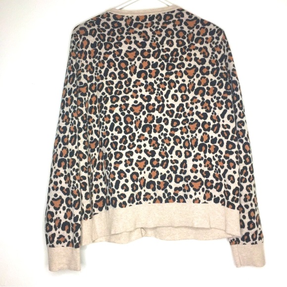 a new day brown & black leopard cardigan sweater XXL - Picture 3 of 7